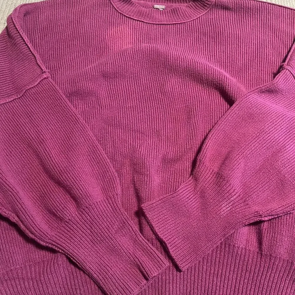 Free People Thick Knit Sweater